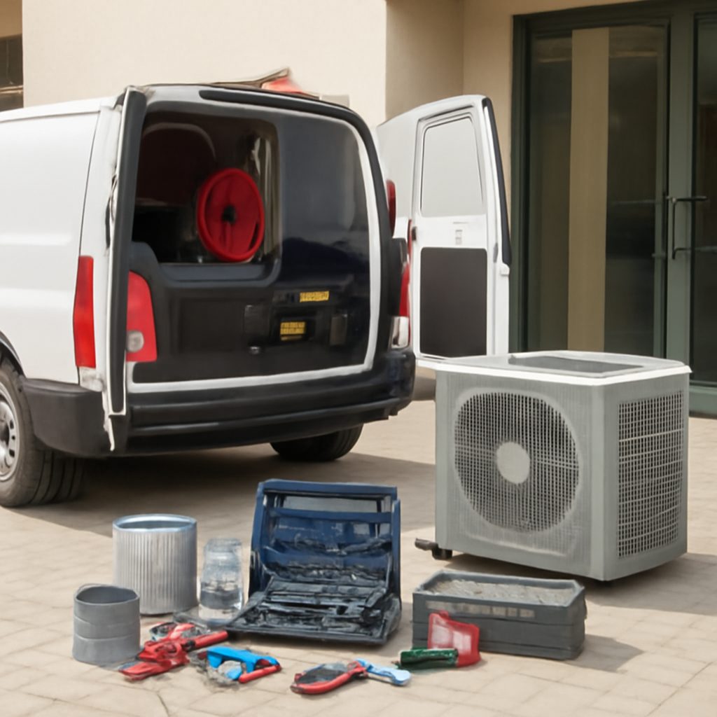 Teknik servis sığınak havalandırma